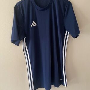 adidas Navy Blue Short Sleeve Tee